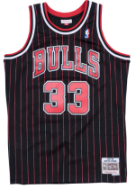 NBA Mitchell & Ness bull 33 stripes