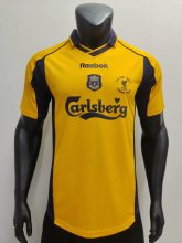 Retro  Liverpool Away  1:1 Quality Soccer Jersey  2000-2001