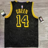 Los Angeles Lakers Black Mamba Great Snake Edition #14 GREEN 1:1 Quality NBA Season Jerseys