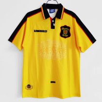 Retro  Scotland Away  1:1 Quality Soccer Jersey   1996-1998