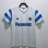 Retro  Marseille Home 1:1 Quality Soccer Jersey  1990
