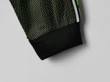 Retro Manchester United Green  Long Sleeve 1:1 Quality Soccer Jersey  1998-1999