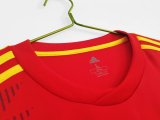 Retro Spain Home   1:1 Quality Soccer Jersey  2018