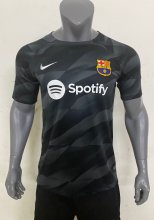 Barcelona Goalkeeper Black  Fan 1:1 Quality Soccer Jersey    23-24