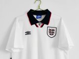 Retro England Home 1:1 Quality Soccer Jersey  1994-1995