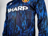 Retro Manchester United  Away Long Sleeve   1992-1993