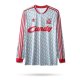 Retro Liverpool Away Long Sleeve  1:1 Quality Soccer Jersey   1989-1991