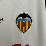 Retro Valencia Home 1:1 Quality Soccer Jersey   2003-2004