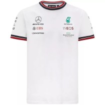 F1 Mercedes White Short Sleeve Racing Suit 2021