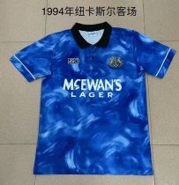 Retro Newcastle Away   1:1 Quality Soccer Jersey  1994