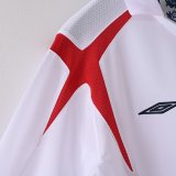 Retro England Home Long sleeve  1:1 Quality Soccer Jersey  2006
