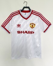 Retro Manchester United away 1:1 Quality Soccer Jersey   1986 -1988