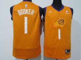 NBA New Suns #1 Booker orange