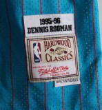 NBA Chicago Bull #91 Rodman  blue mesh