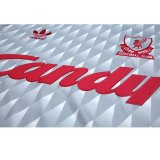 Retro Liverpool Away Long Sleeve  1:1 Quality Soccer Jersey   1989-1991