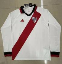Retro River Plate  Long Sleeve 1:1 Quality Soccer Jersey