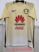 Club América  Home  Fans  1:1 Quality Soccer Jersey    2016-2017