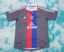 Retro Lyon Away Fans   1:1 Quality Soccer Jersey   2001-2002