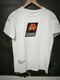 NBA Suns Hot pressing white T-shirt 1:1