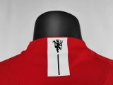 Retro Manchester United Home With Embroidery Champion 1:1 Quality Soccer Jersey   2007-2008