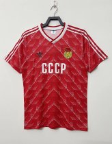 Retro Soviet Union Home 1:1 Quality Soccer Jersey   1988-1989