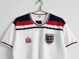Retro England Home 1:1 Quality Soccer Jersey  1982