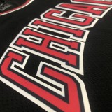 NBA  Bulls crew neck black No.1 rose ribbon chip  1:1