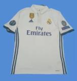 Retro Real Madrid Home  1:1 Quality Soccer Jersey    2016-2017