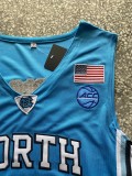 University of North Carolina #2 wathet University Jersey
