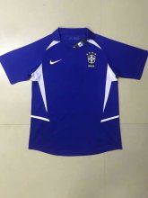 Retro Brazil Away 1:1 Quality Soccer Jersey   2002