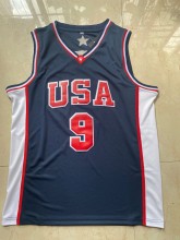 2000 Carter death button blue jersey