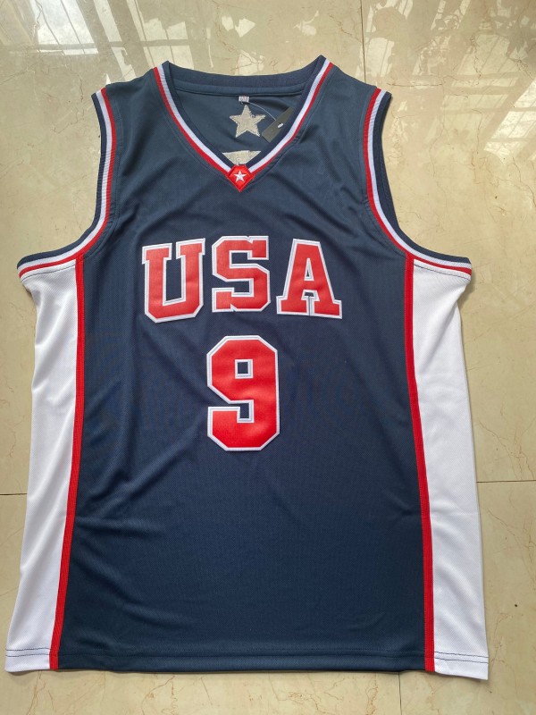 2000 Carter death button blue jersey