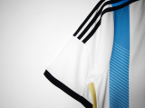 Retro  Argentina Home  1:1 Quality Soccer Jersey   2014