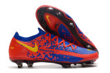 耐克 Phantom GT红蓝色防水全针织原装底FG足球鞋Nike Phantom GT Elite FG39-45