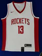 NBA Rockets 13 new season white