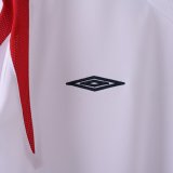 Retro England Home Long sleeve  1:1 Quality Soccer Jersey  2006
