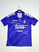 Retro Real Madrid Away Blue  1:1 Quality Soccer Jersey    1994 1995 1996