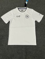 Napoli White casual clothes  Fans 1:1 Quality Soccer Jersey   23-24