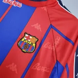 Retro Barcelona Home  1:1 Quality Soccer Jersey   1997-1998