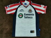 Retro Chivas  Away  1:1 Quality Soccer Jersey  1999-2000
