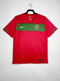 Retro  Portugal Home 1:1 Quality Soccer Jersey  2010