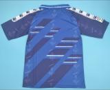Retro Real Madrid Away Blue  1:1 Quality Soccer Jersey    1994 1995 1996