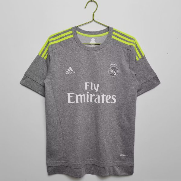 Retro Real madrid Away 1:1 Quality Soccer Jersey    2015-2016