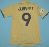 Retro Barcelona Away 1:1 Quality Soccer Jersey  2001-2002