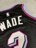 NBA  Heat  black Wade No. 3 1:1