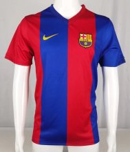 Retro  Barcelona Home    1:1 Quality Soccer Jersey  2006 2007