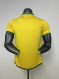 Retro Brazil Home  1:1 Quality Soccer Jersey  2006