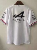 F1 Formula One Alpine White Short Sleeve Racing Suit(高山)  2021