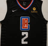 NBA New season Express (new fabric print) Leonard city version 2 dark blue, black, white