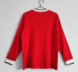 Retro 1983 Manchester United Home Long Sleeve 1:1 Quality Soccer Jersey